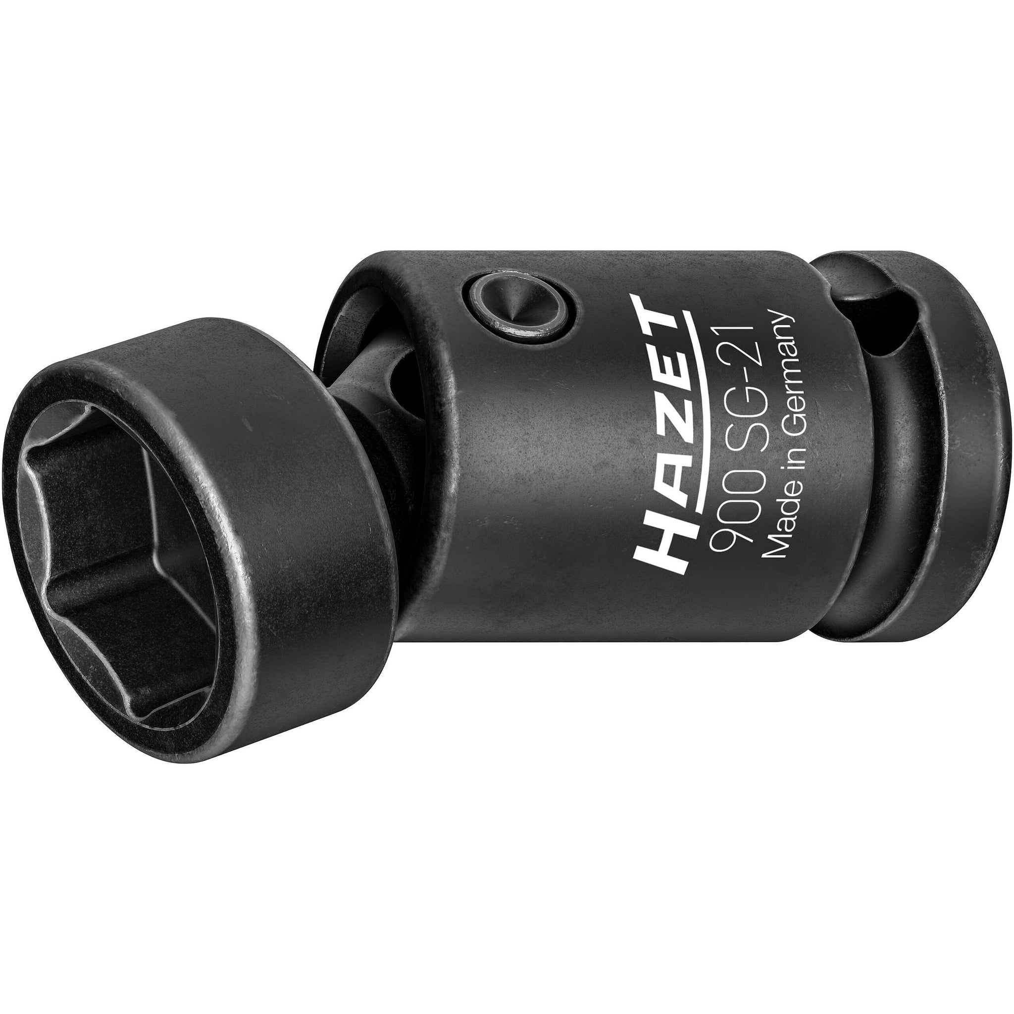 Hazet 900SG-21 1⁄2″ Impact universal joint socket ∙ Outside hexagon traction profile ∙ 21 mm
