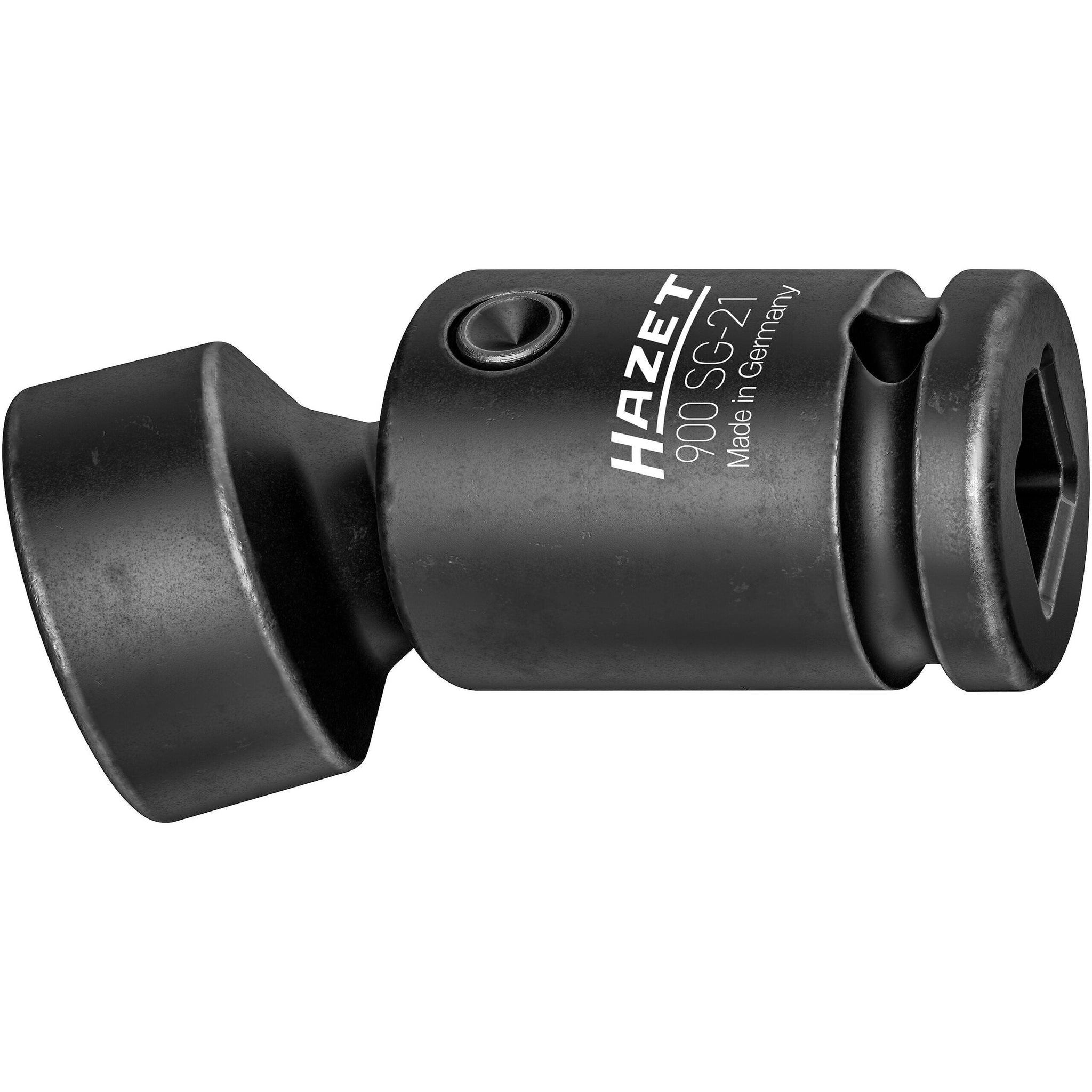 Hazet 900SG-21 1⁄2″ Impact universal joint socket ∙ Outside hexagon traction profile ∙ 21 mm