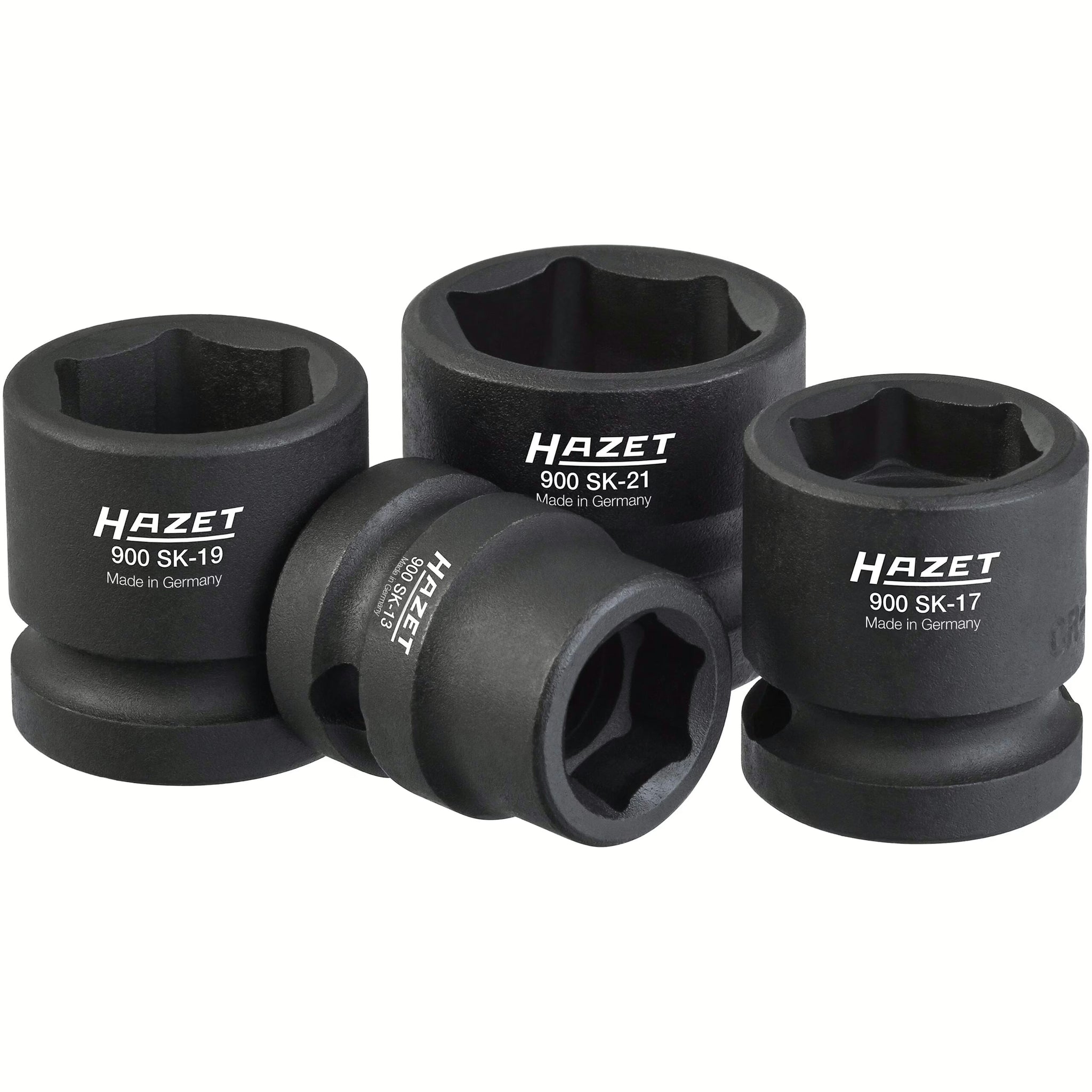 Hazet 900SK/4 1⁄2″ Impact socket set ∙ Outside hexagon traction profile