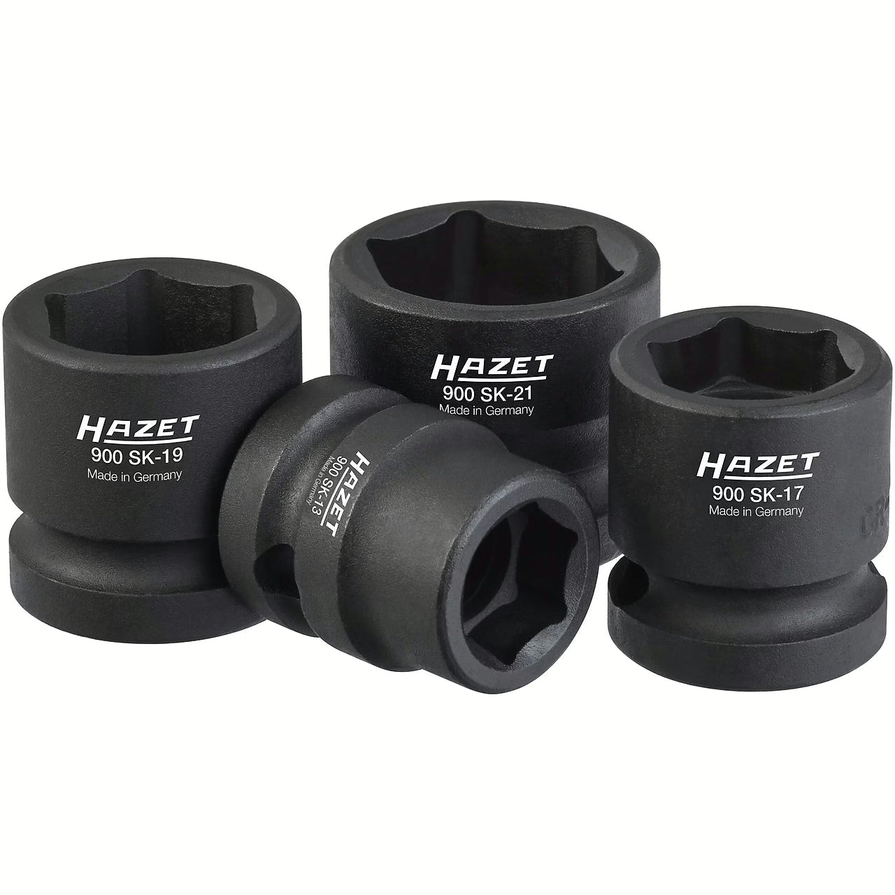 Hazet 900SK/4 1⁄2″ Impact socket set ∙ Outside hexagon traction profile