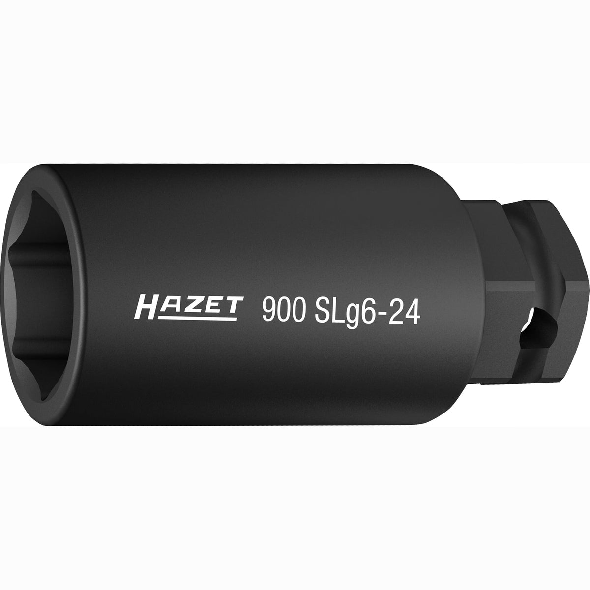 Hazet 900SLG6-24 1⁄2″ ∙ 24 mm outside hexagon Impact socket ∙ Outer 6-point traction profile ∙ 24 mm