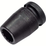 Hazet 900SZ-13 1⁄2″ Impact socket ∙ Outside 12-point traction profile ∙ 13 mm