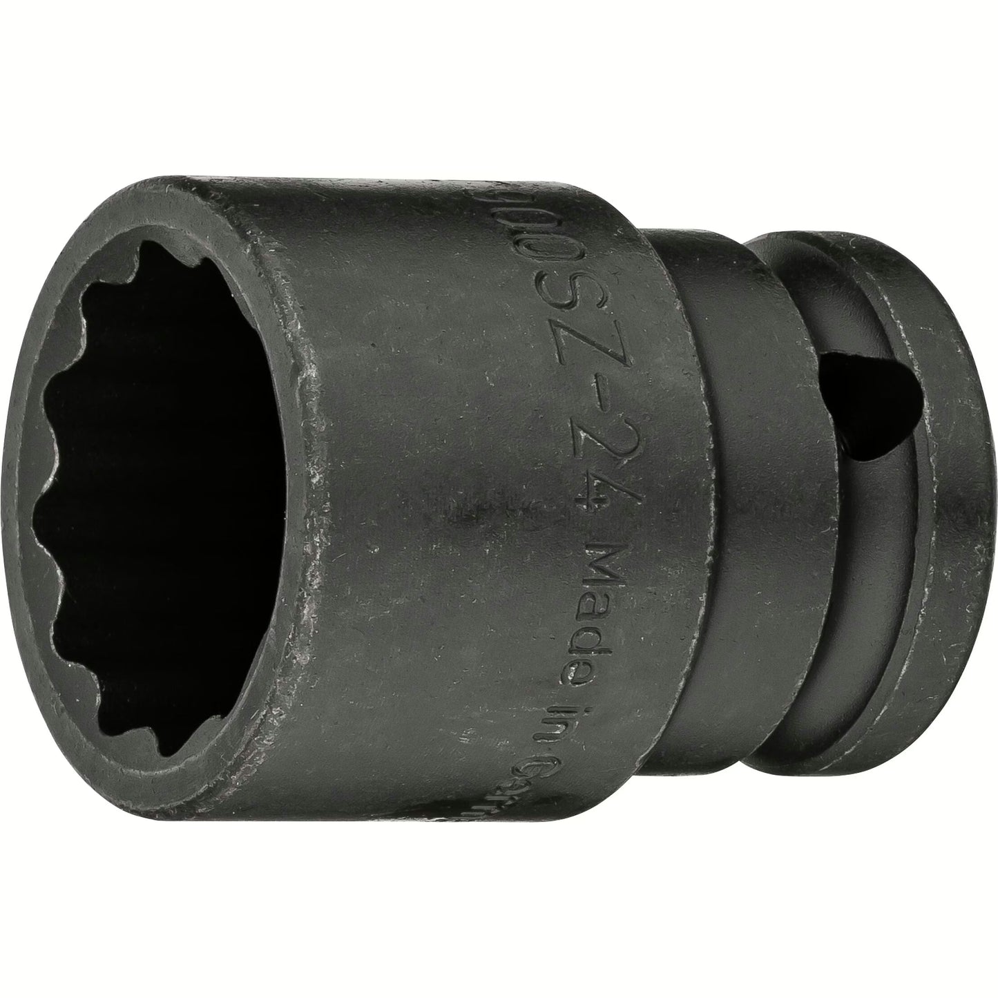 Hazet 900SZ-24 1⁄2″ Impact socket ∙ Outside 12-point traction profile ∙ 24 mm