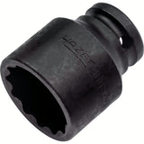 Hazet 900SZ-30 1⁄2″ Impact socket ∙ Outside 12-point traction profile ∙ 30 mm