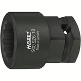 Hazet 900SZ6-18 1⁄2″ ∙ 24 mm outside hexagon Crankshaft socket ∙ Outside 12-point traction profile ∙ 18 mm
