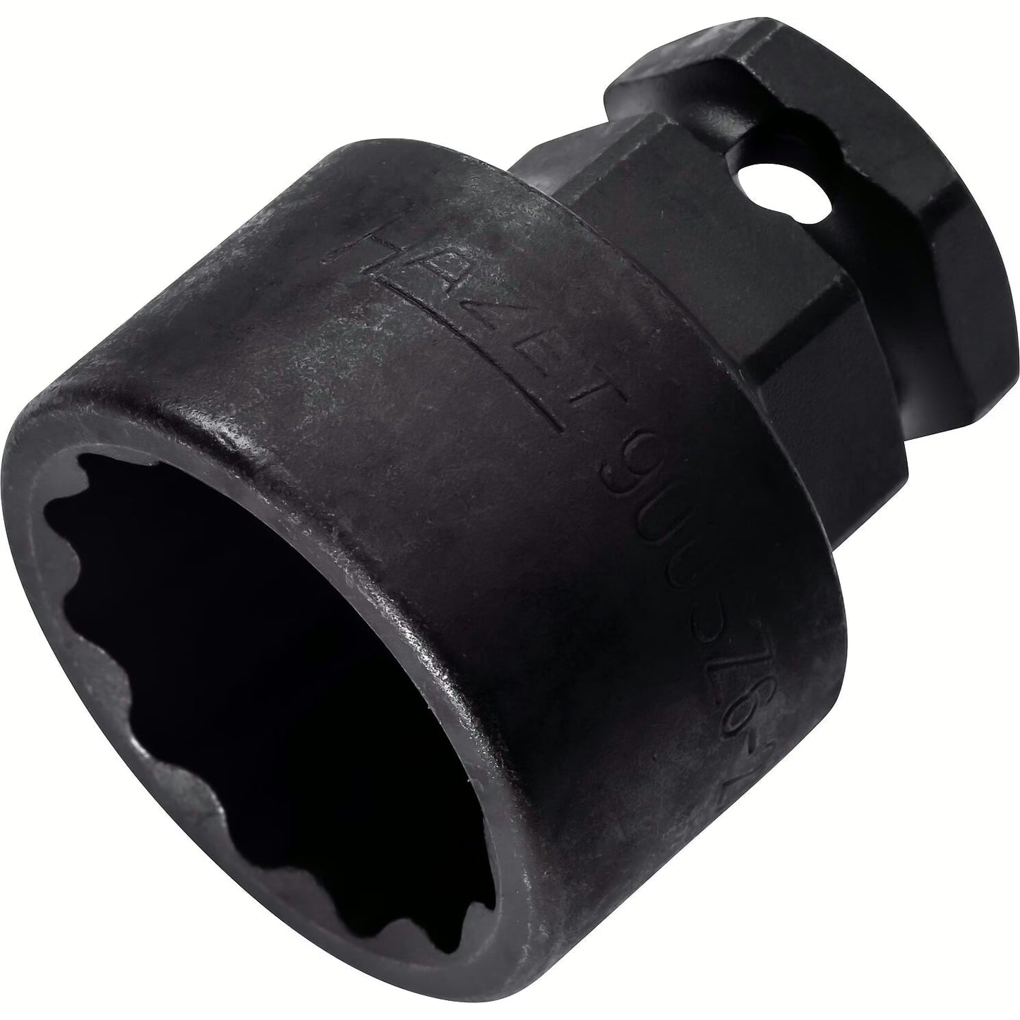 Hazet 900SZ6-27 1⁄2″ ∙ 24 mm outside hexagon Impact socket ∙ Outside 12-point traction profile ∙ 27 mm