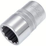 Hazet 900Z-17 1⁄2″ Socket ∙ Outside 12-point traction profile ∙ 17 mm
