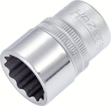 Hazet 900Z-19 1⁄2″ Socket ∙ Outside 12-point traction profile ∙ 19 mm