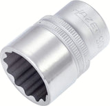 Hazet 900Z-23 1⁄2″ Socket ∙ Outside 12-point traction profile ∙ 23 mm