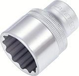 Hazet 900Z-27 1⁄2″ Socket ∙ Outside 12-point traction profile ∙ 27 mm