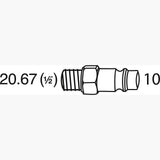Hazet 9014P-1 1″ Impact wrench ∙ long spindle ∙ 3400 Nm
