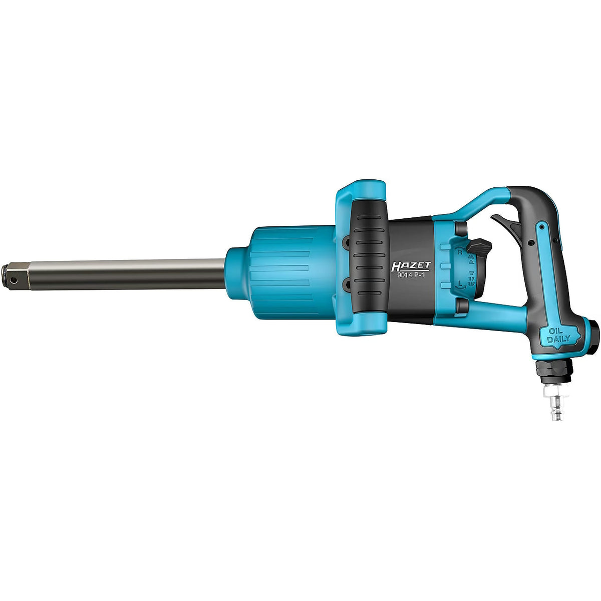 Hazet 9014P-1 1″ Impact wrench ∙ long spindle ∙ 3400 Nm