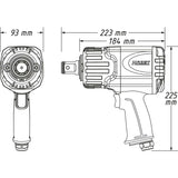 Hazet 9014TT 1″ Twin Turbo impact wrench ∙ 4100 Nm
