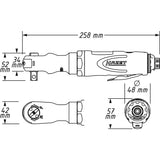 Hazet 9022P-2 1⁄2″ Air ratchet