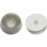 Hazet 9033-11-0120/2 Spare bristle grinder set ∙ white ∙ 2-piece∙ Roloc® quick-change system ∙ ⌀ 50 mm