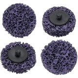 Hazet 9033-11-020/4 Strip wheel set ∙ 4-piece ∙ Roloc® quick-change system ∙ hard variant ∙ ⌀ 50.8 mm