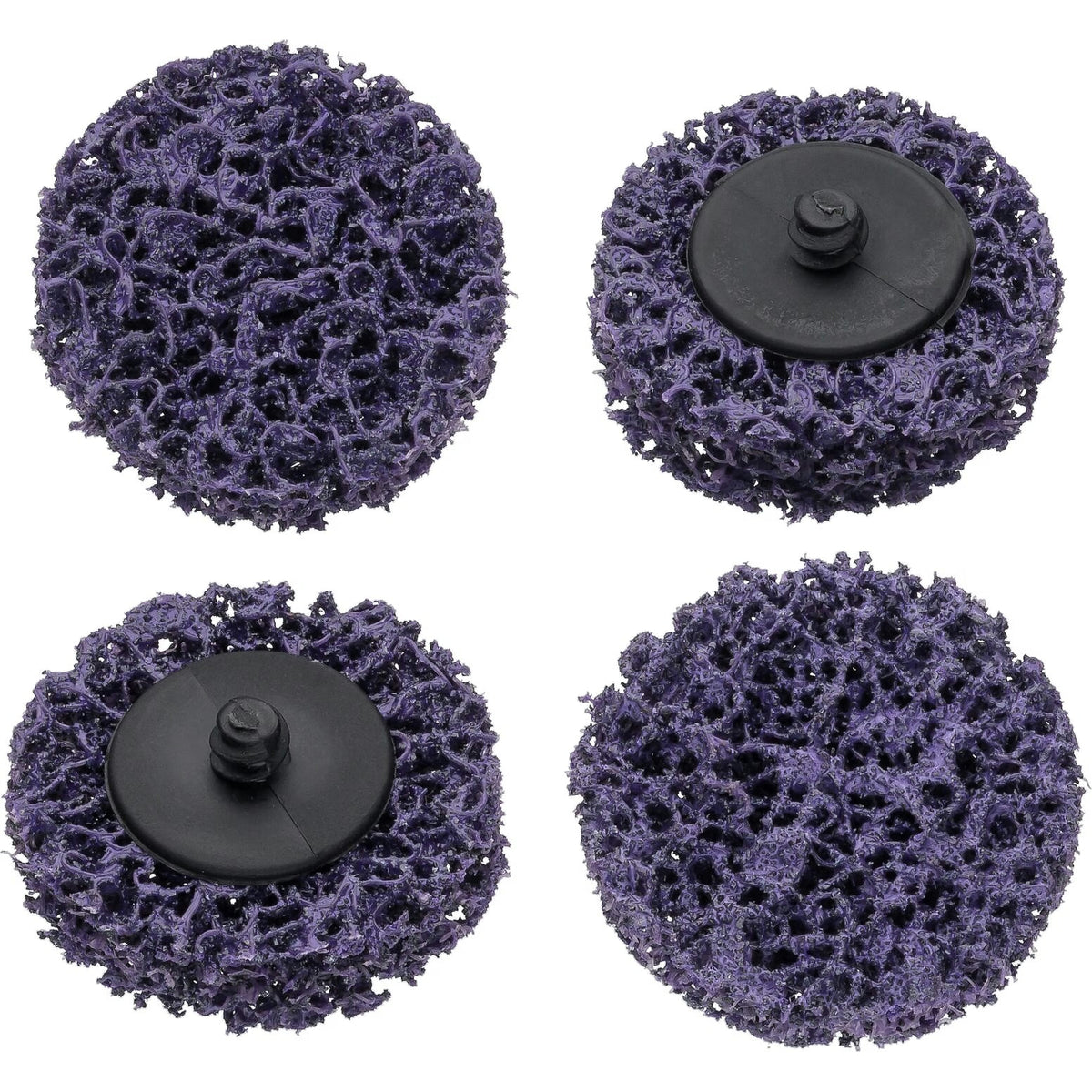 Hazet 9033-11-020/4 Strip wheel set ∙ 4-piece ∙ Roloc® quick-change system ∙ hard variant ∙ ⌀ 50.8 mm