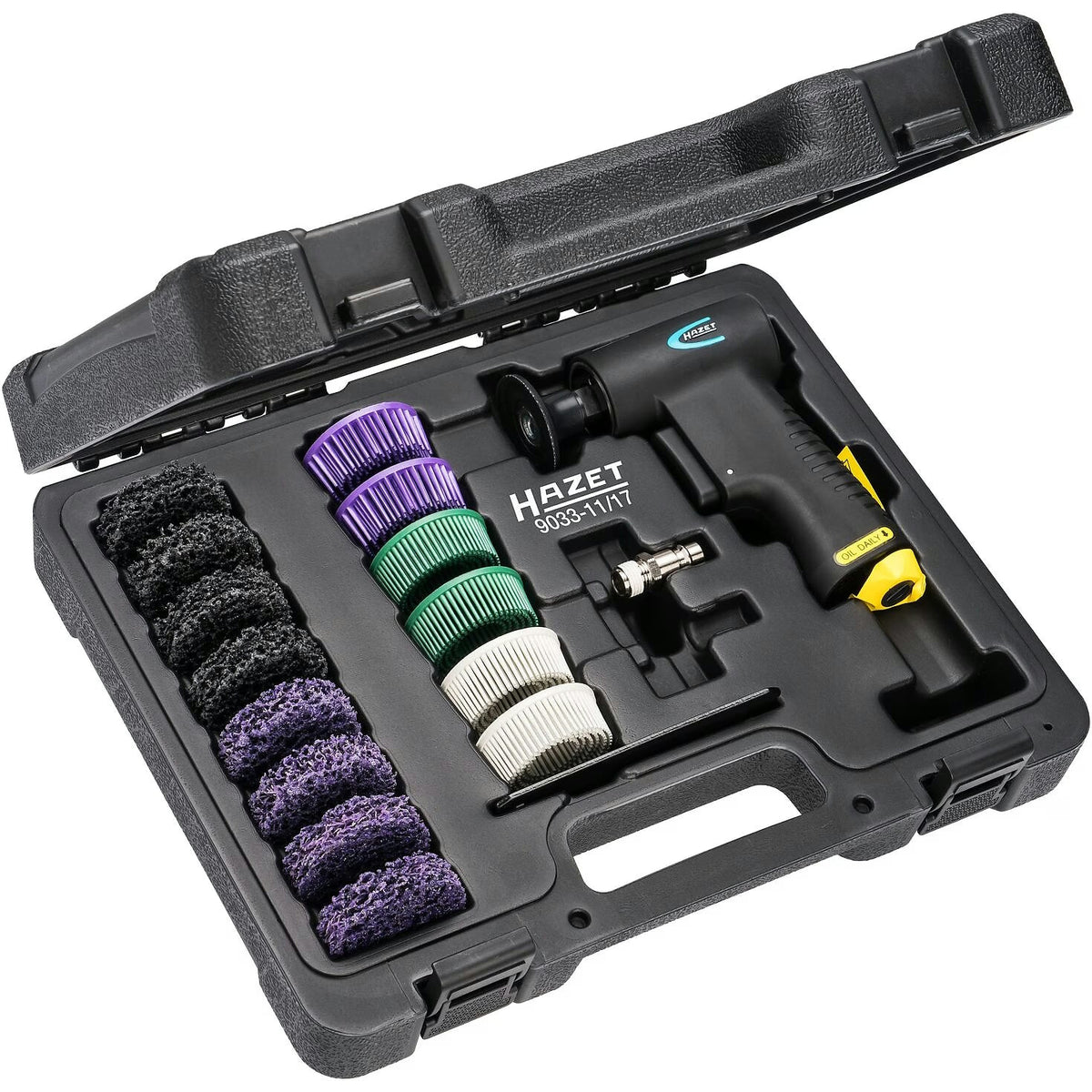 Hazet 9033-11/17 Bristle grinder set