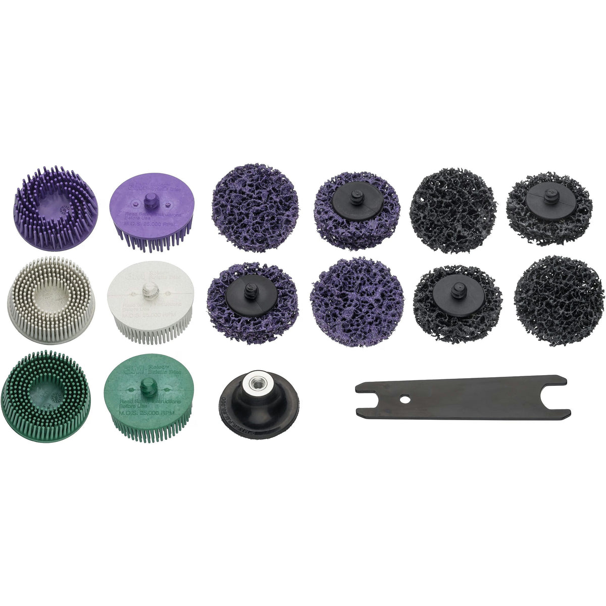 Hazet 9033-11/17 Bristle grinder set