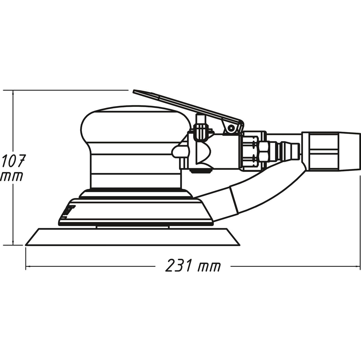 Hazet 9033-2 Orbital sander