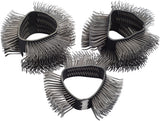 Hazet 9033-6-02/5 Brush belt ∙ 23 mm wide ∙ coarse ∙ bent tips