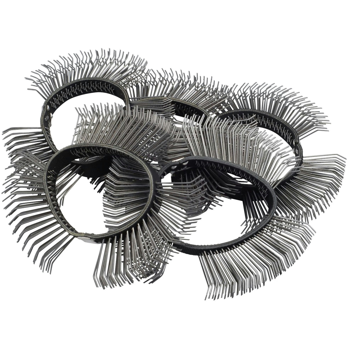 Hazet 9033-6-03/5 Brush belt ∙ 11 mm wide ∙ coarse ∙ bent tips