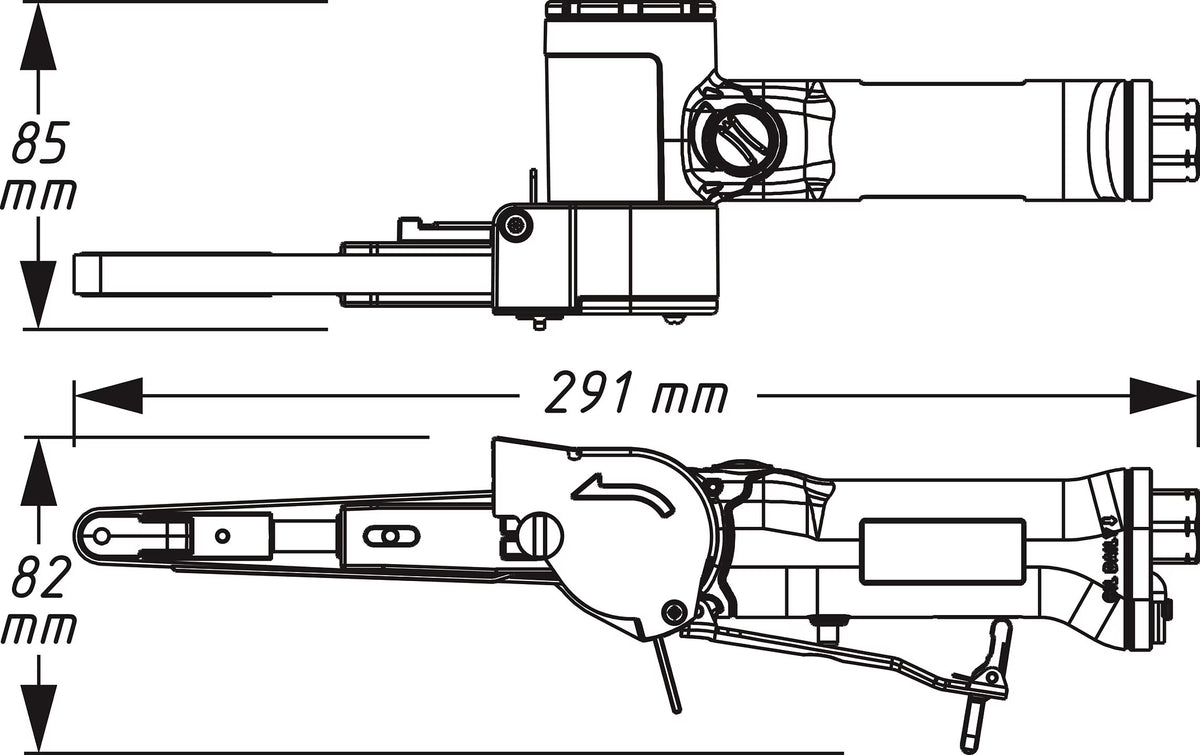 Hazet 9033N-4 Belt sanders