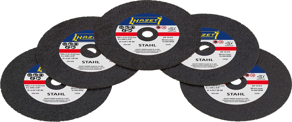 Hazet 9033P-08/5 Cut-off wheel set