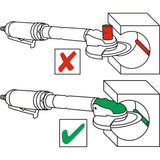 Hazet 9033P-8 Angle grinder