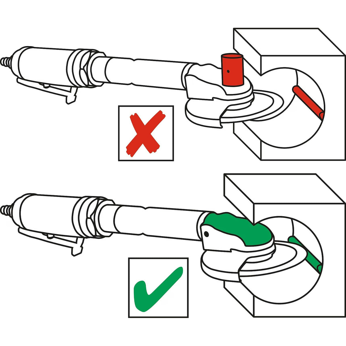 Hazet 9033P-8 Angle grinder