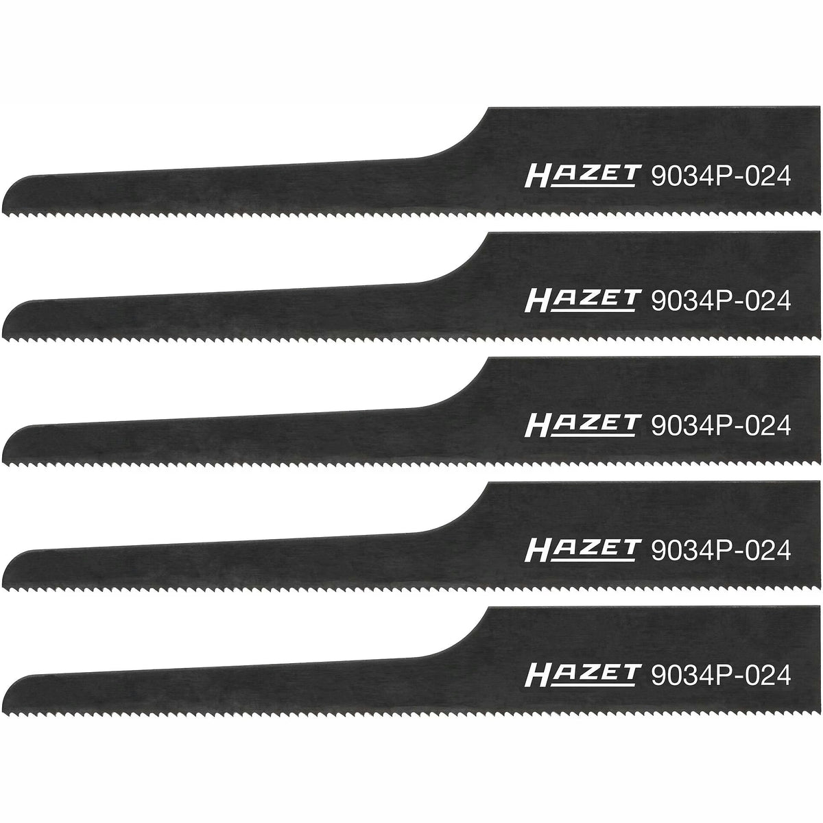 Hazet 9034P-024/5 Sabre saw blades ∙ 24 teeth ∙ 5x