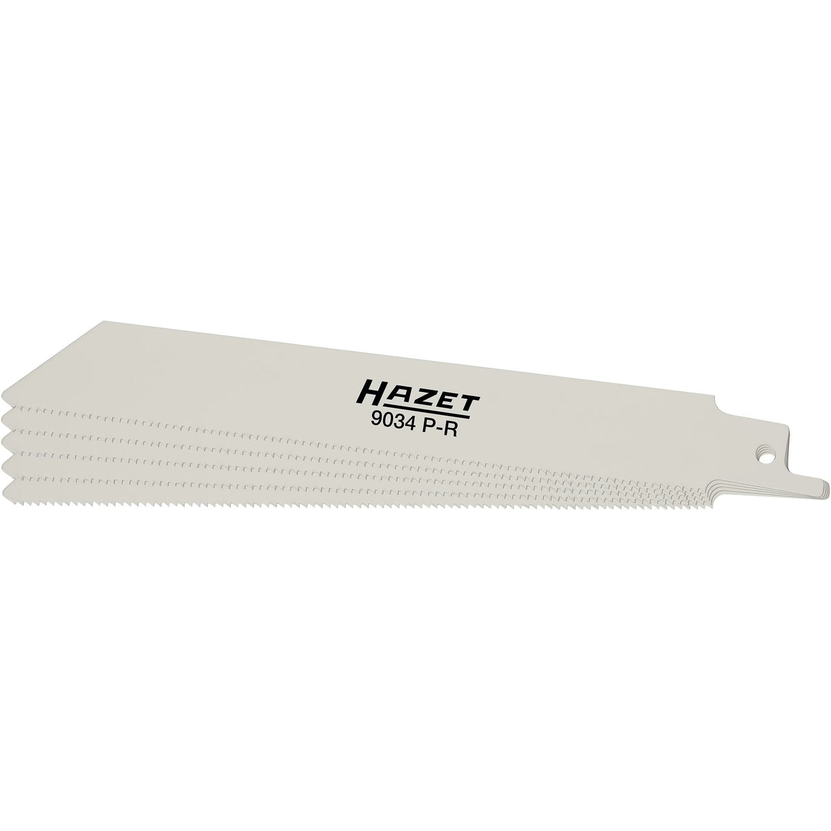 Hazet 9034P-R/5 Reciprocating sabre saw blades∙ 18 teeth / inch ∙ bevelled ∙ corrugated teeth ∙ total length: 153 mm