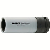 Hazet 903SLG-15 1⁄2″ Impact socket Outside hexagon traction profile 15 mm