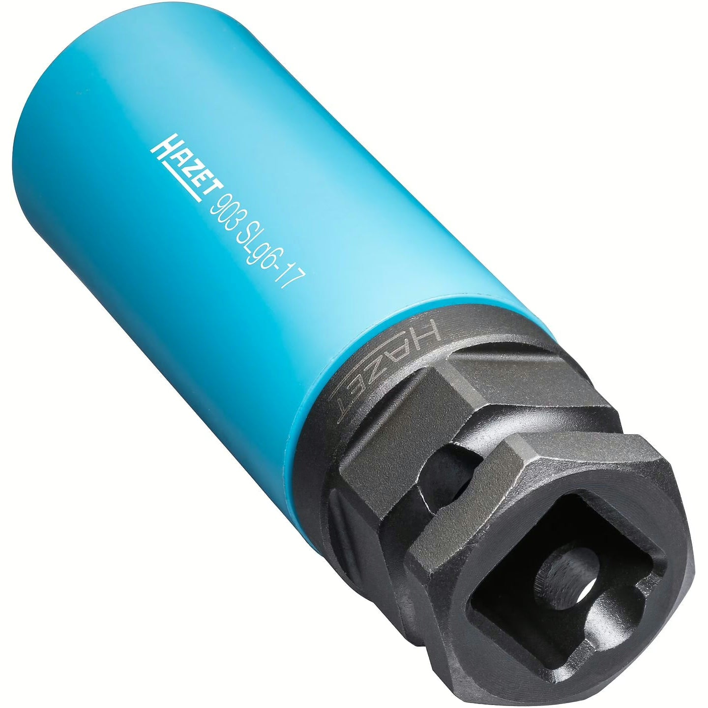 Hazet 903SLG6-17 1⁄2″ ∙ 24 mm outside hexagon Impact socket ∙ Outside hexagon traction profile ∙ 17 mm