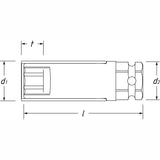 Hazet 903SLG6-17 1⁄2″ ∙ 24 mm outside hexagon Impact socket ∙ Outside hexagon traction profile ∙ 17 mm