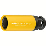 Hazet 903SLG6-19 1⁄2″ ∙ 24 mm outside hexagon Impact socket ∙ Outside hexagon traction profile ∙ 19 mm
