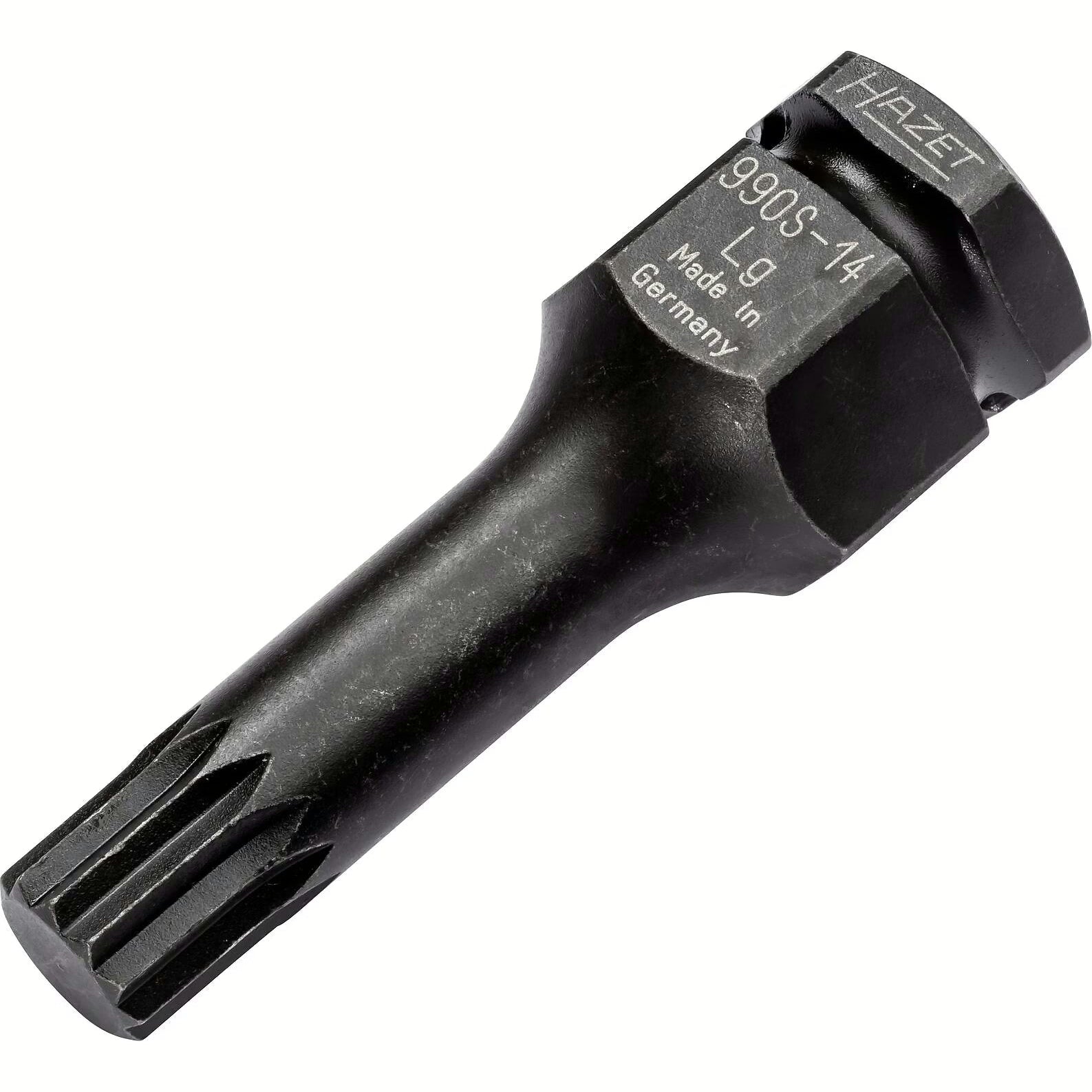 Hazet 903SLg6-21 1⁄2″ ∙ 24 mm outside hexagon Impact socket ∙ Outside hexagon traction profile ∙ 21 mm
