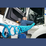 Hazet 9040-7 Spiral hose ∙ 7.62 m ∙ 6.35 mm inner diameter