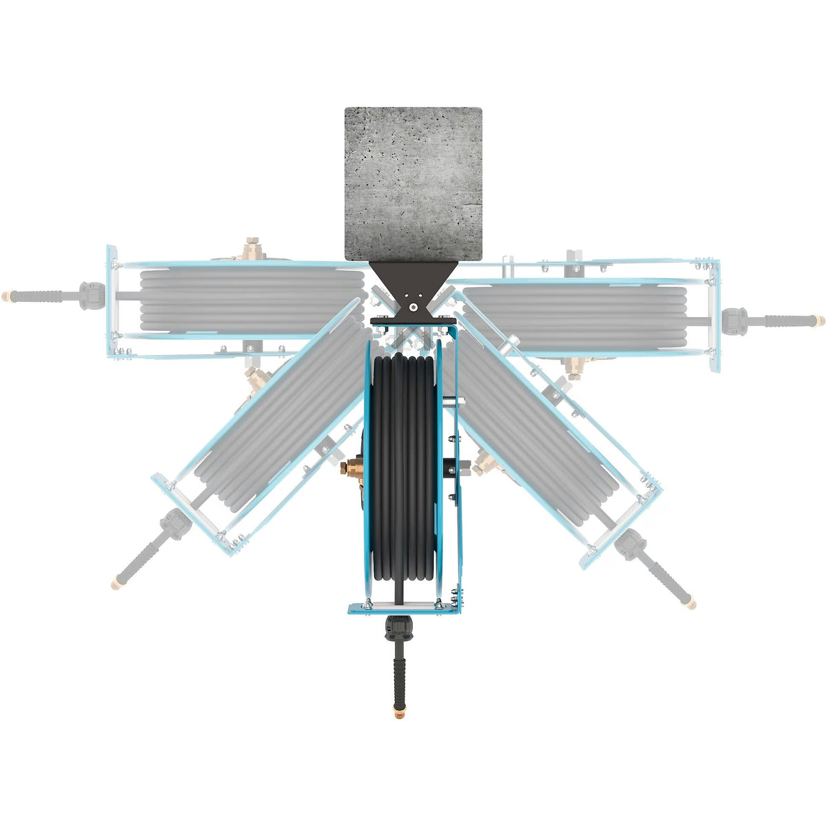 Hazet 9040OS-10 Hose reel ∙ open ∙ 20 m ∙ 10 mm inner ⌀