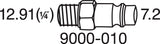 Hazet 9040P-1 Air blow gun ∙ 100 mm