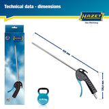 Hazet 9040P-2 Air blow gun ∙ 300 mm