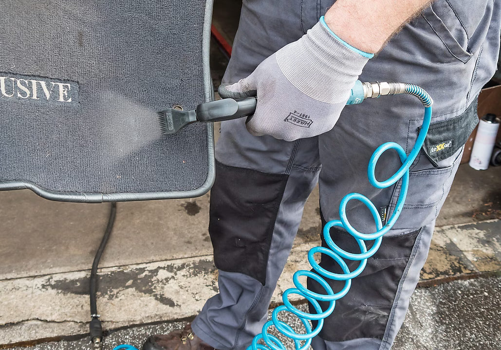 Hazet 9040P-5 Air blow gun ∙ quiet ∙ with wide flat nozzle