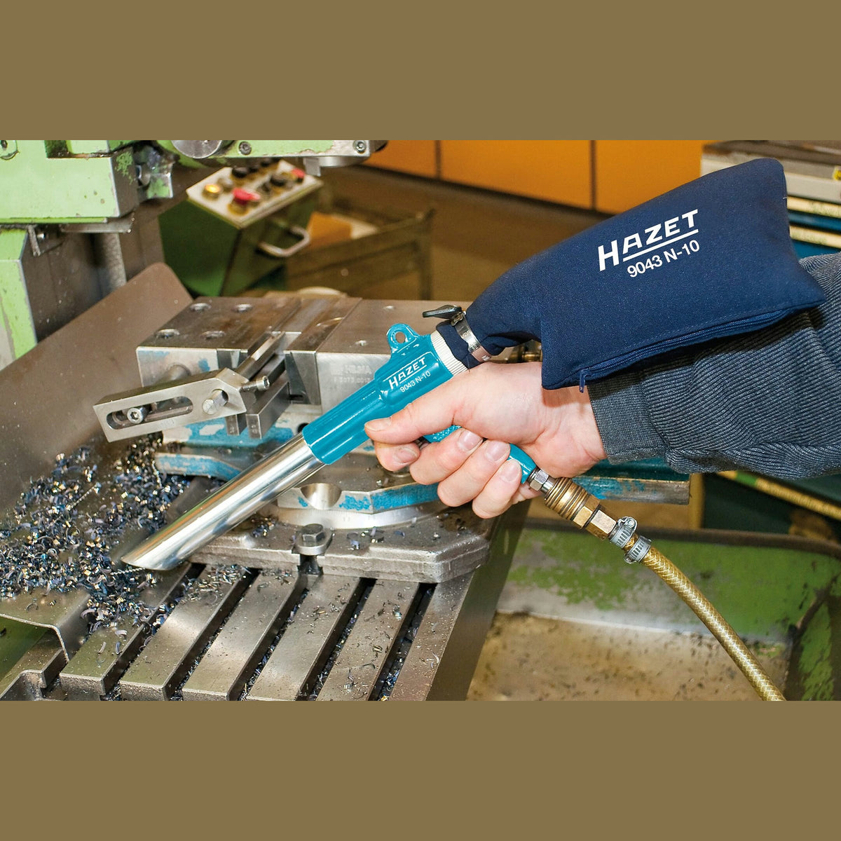 Hazet 9043N-10 Air blow and suction gun ∙ switchable
