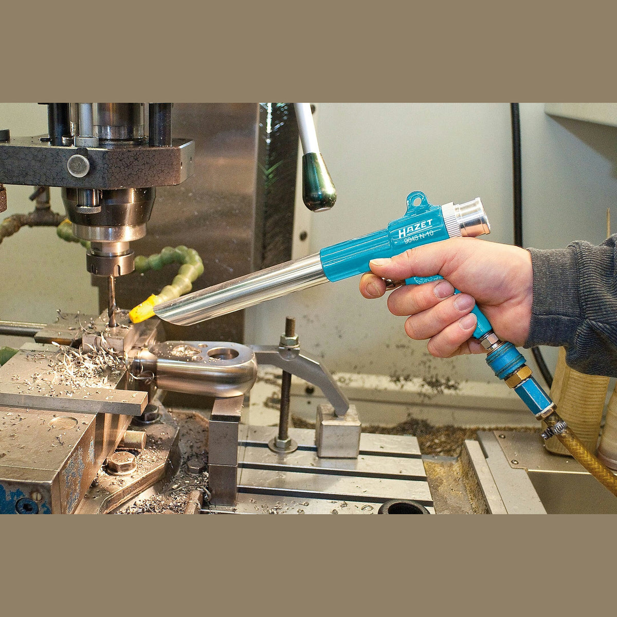 Hazet 9043N-10 Air blow and suction gun ∙ switchable