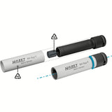 Hazet 904SLG-17 1⁄2″ Impact socket extra long Outside hexagon profile 17 mm