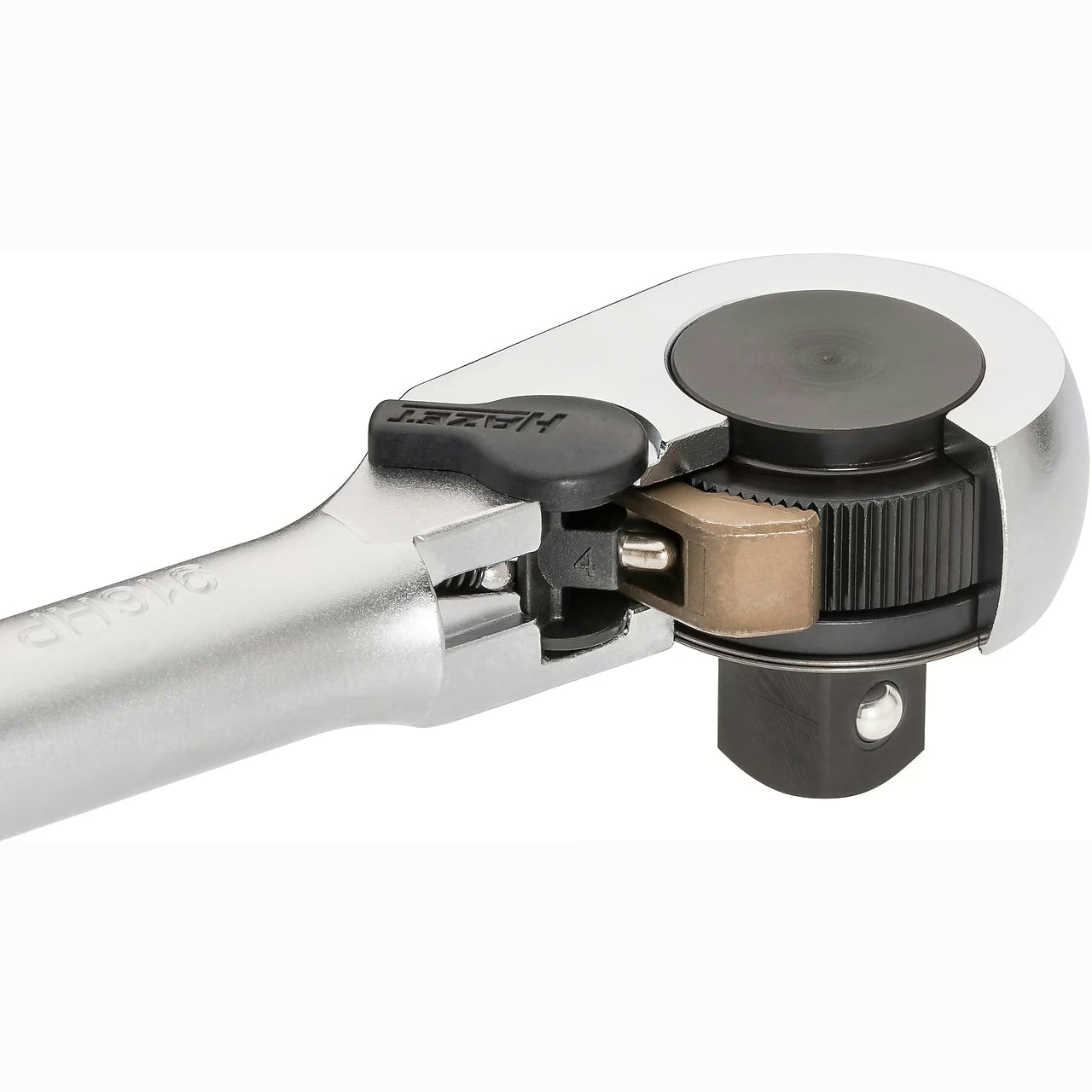 Hazet 916HP 1⁄2″ HiPer fine-tooth reversible ratchet