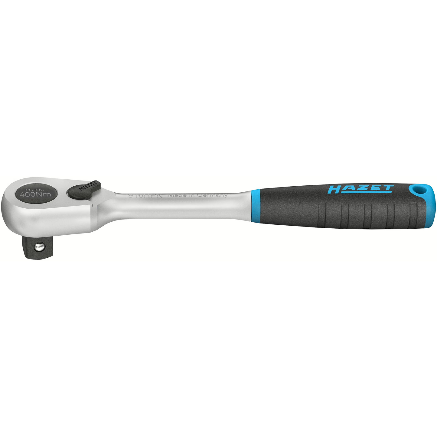 Hazet 916HPK - 1⁄2″ HiPer Fine-Tooth Reversible Ratchet ∙ Short