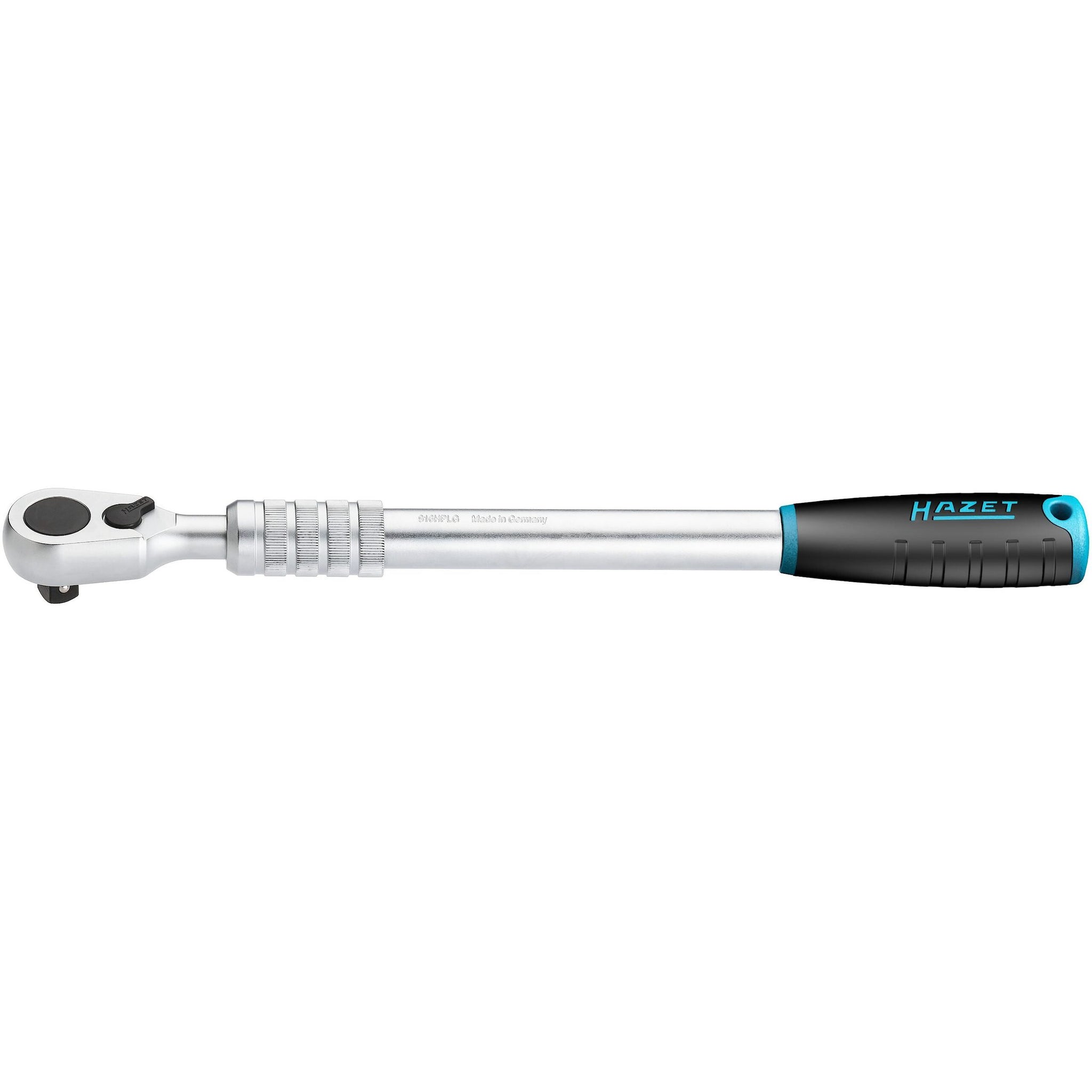 Hazet 916HPLG Fine Tooth 1/2" Reversible Ratchet, Extendable