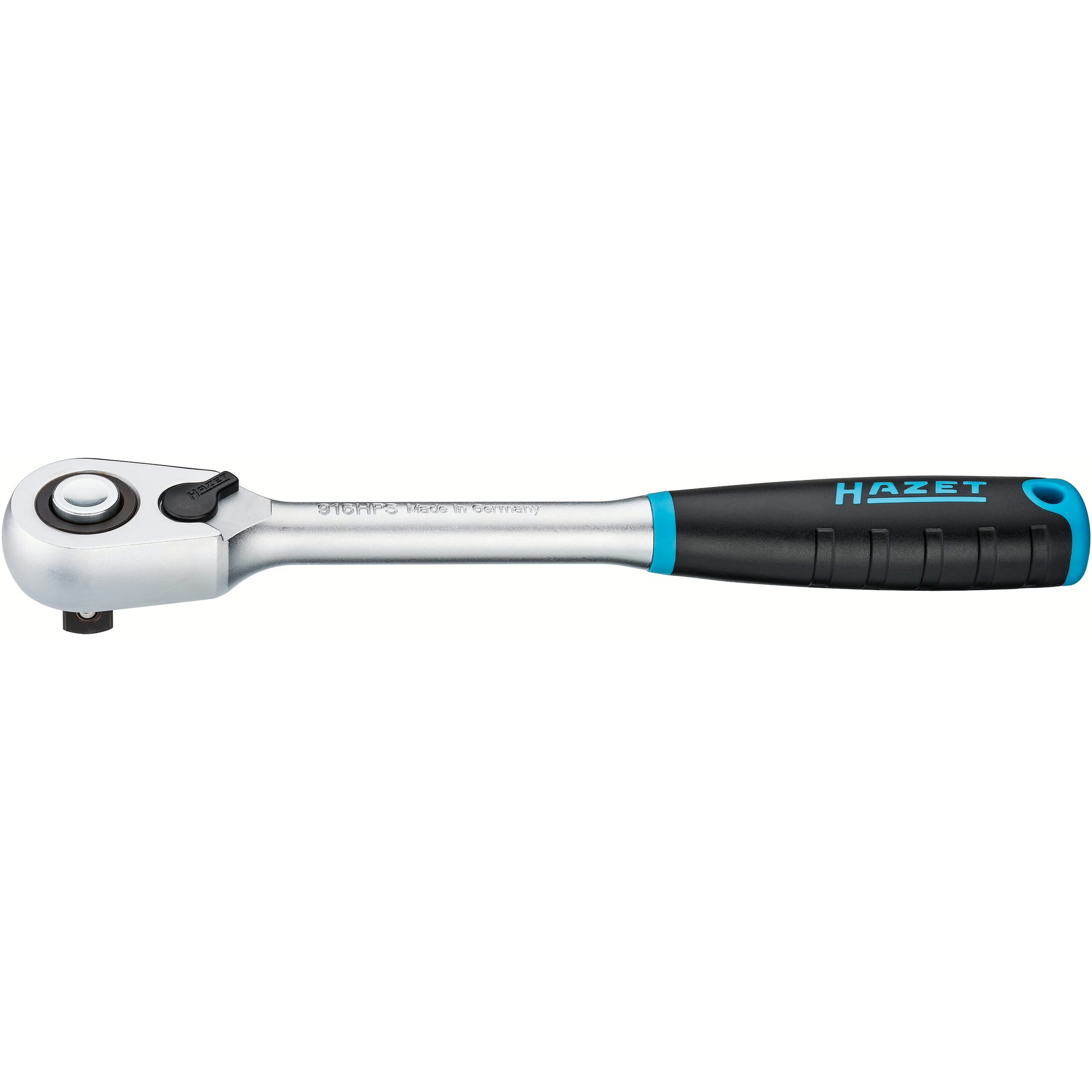 Hazet 916HPS - 1⁄2″ HiPer Fine-Tooth Reversible Ratchet ∙ Safety Locking