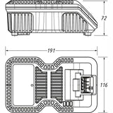 Hazet 9212-03 Quick charger